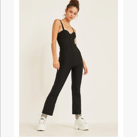 urban outfitters jumpsuit black